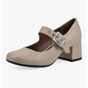 NWB WHITE MOUNTAIN Lasso Mary Jane Block Heel Pumps Size 7.5 M